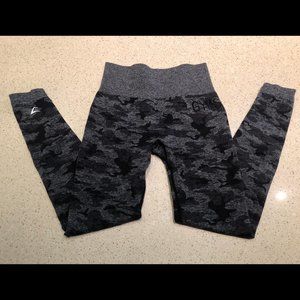 GYMSHARK Adapt Camo Seamless Leggings (S, Black)